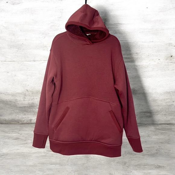 Athleta Solstice Reversible Sherpa Crew medium - Picture 3 of 8